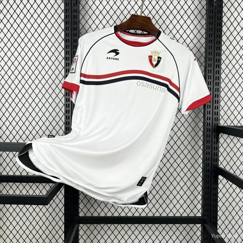 Camiseta de fútbol Osasuna 2011/12 VISITANTE MANGA CORTA VERSION FAN